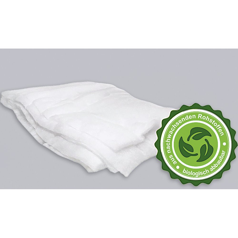 Bio Schneematte weiß, 1 x 1 m, 1cm