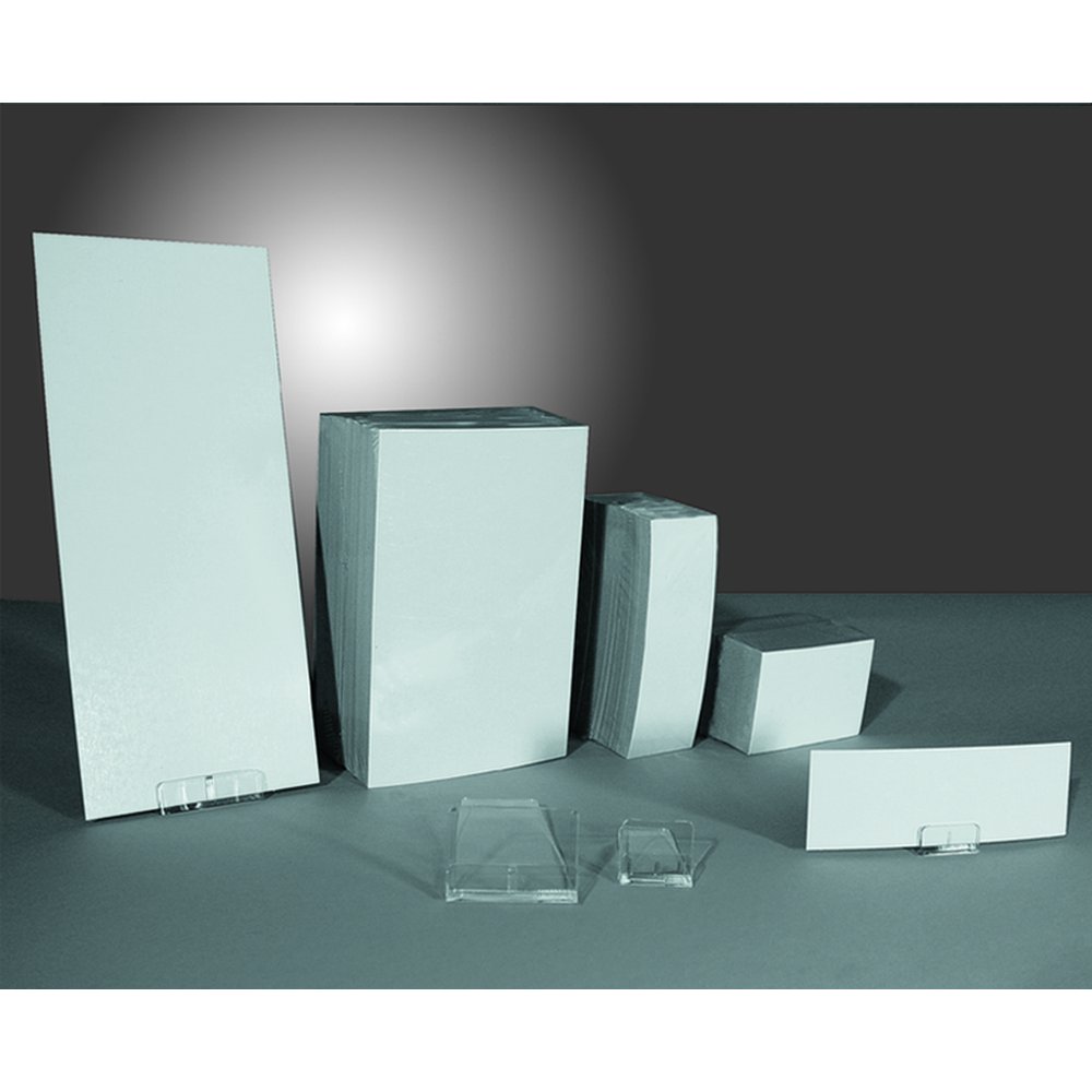 Schnittschilder weiß 5 x 7,5 cm