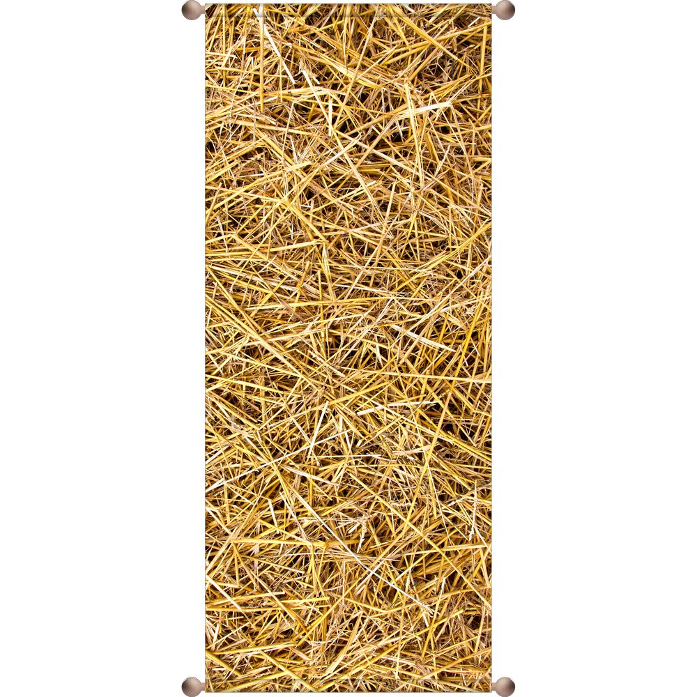 Banner Stroh, 75 x 180 cm