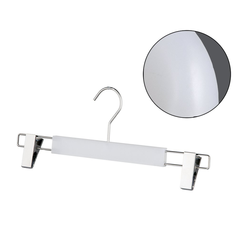 Hosen/Rockbügel Frost Line weiß/klar, 36 cm