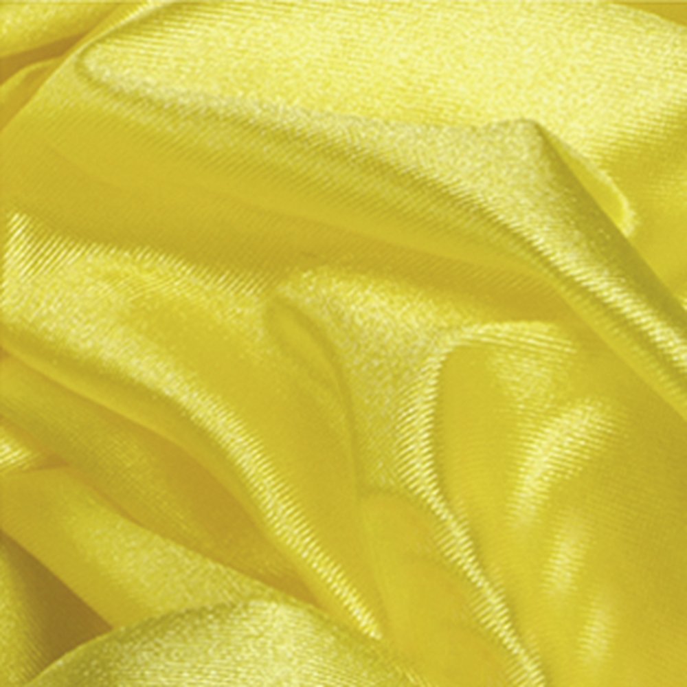 Stoff Trilobe gelb-glänzend, 145 cm breit