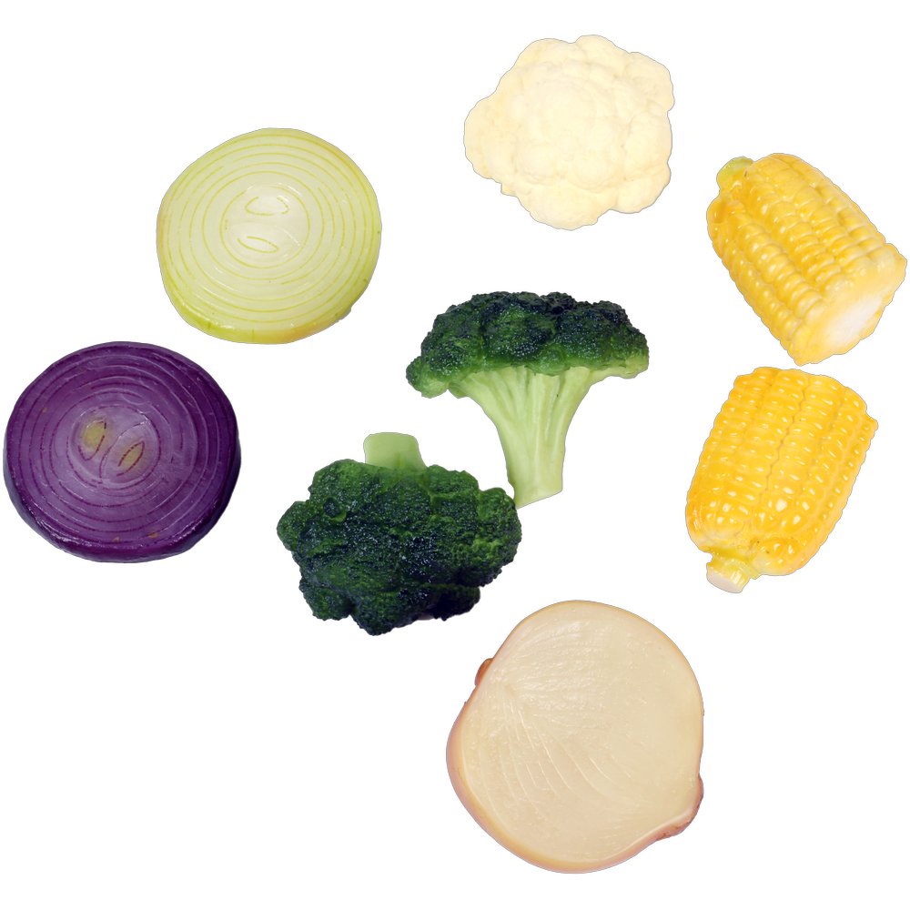 Gemüse Mix 8-teilig, 6-7 cm