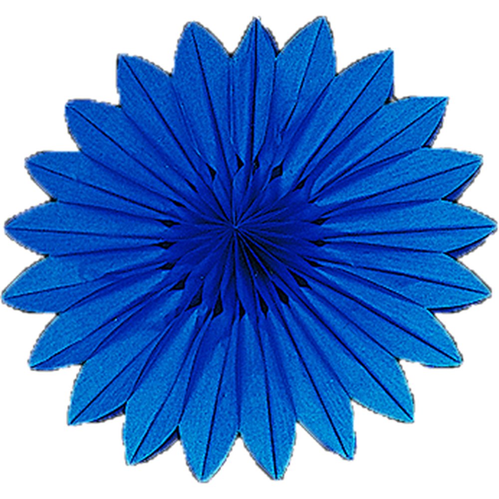 Faltrosette blau Ø 60 cm