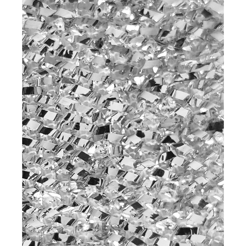 Lurex-Stretchstoff Glamour silber, 150cm breit
