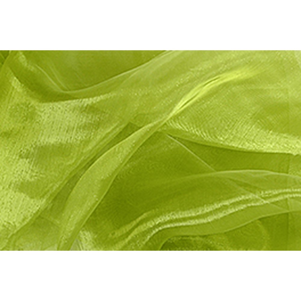 Chiffon Souplesse Stoff grün, 150 cm breit