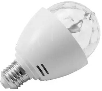 LED Strahleneffekt Birne RGB ,H 17cm, Ø 8 cm