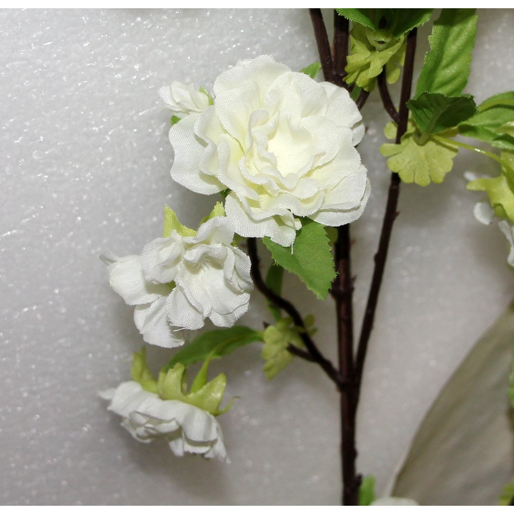 Apfelblütenzweig weiß, 90 cm