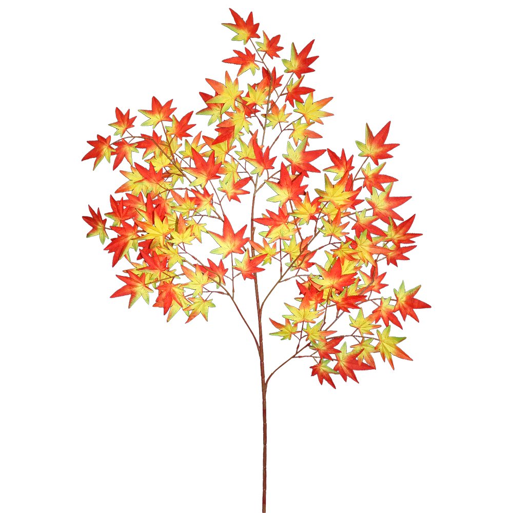 Ahornlaubzweig spitz herbstbunt, 115 cm