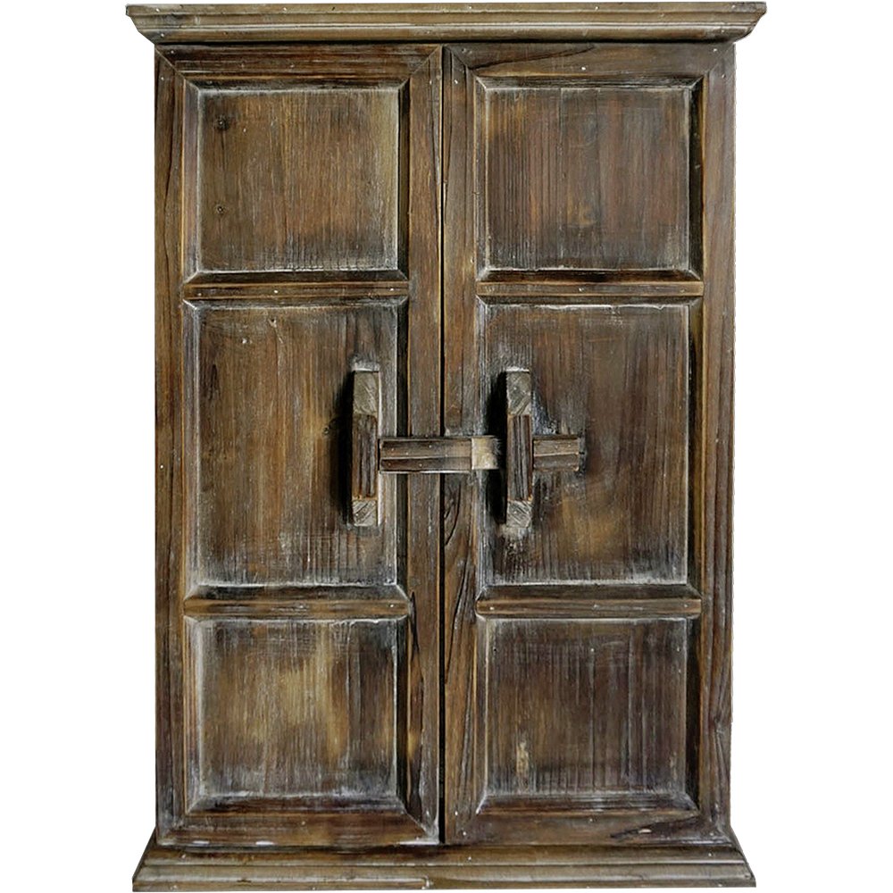 Holzfenster Antik-Art/Vintage, 48 x 66 cm