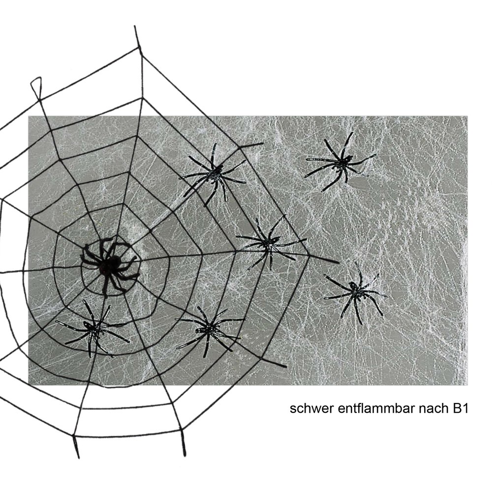 Spinngewebe weiß, 1000 g