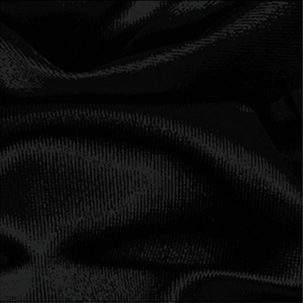 Stoff Trilobe schwarz-glänzend, 145 cm breit