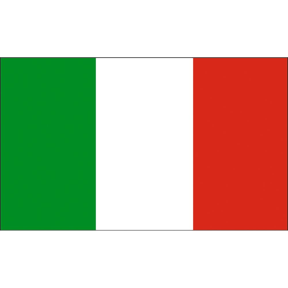 Flagge aus Stoff Italien, 90 x 150 cm