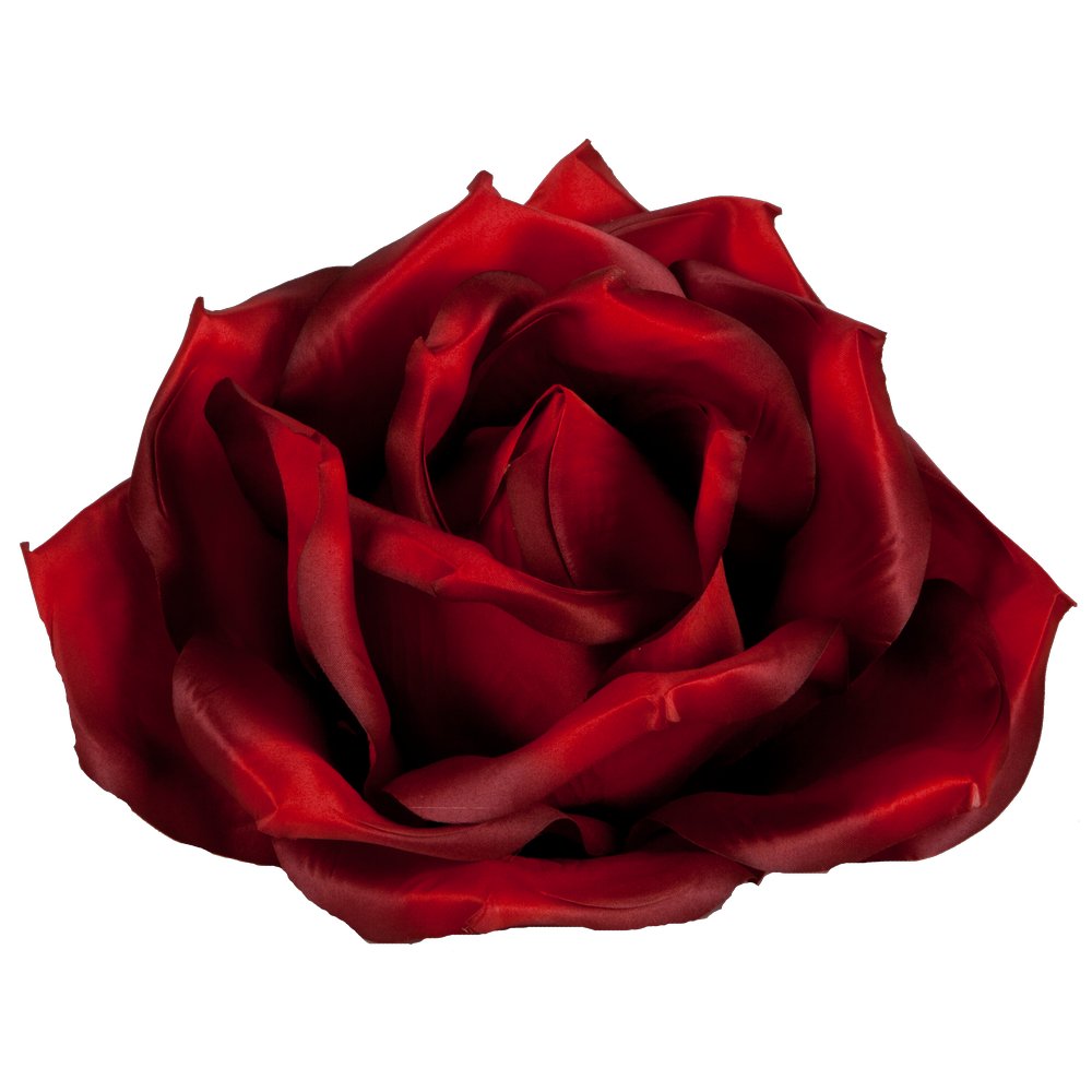 Rosenblütenkopf XL M8 rot, Ø 30 cm