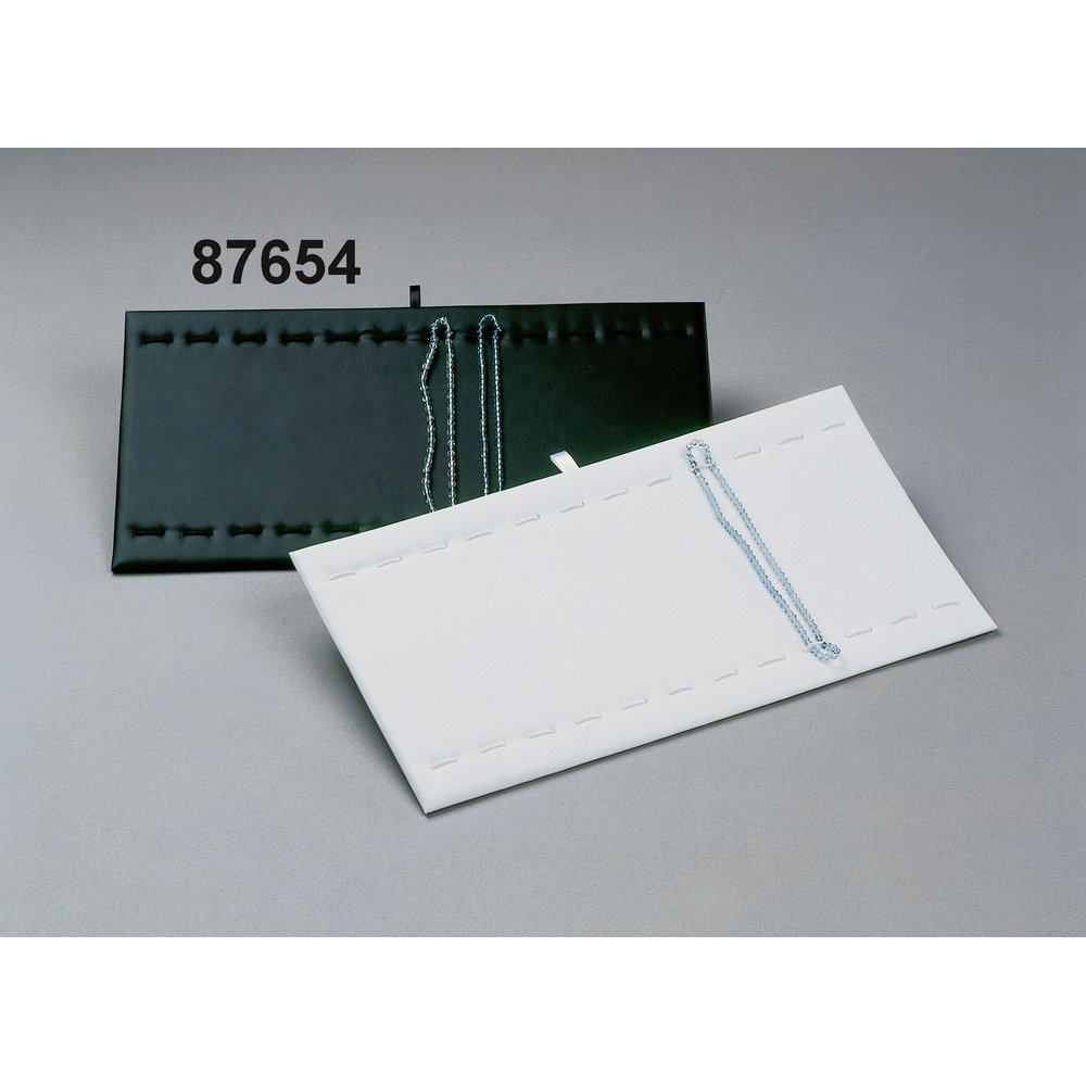 Schmuckeinlage Ketten flach schwarz für Schmuckschatullen