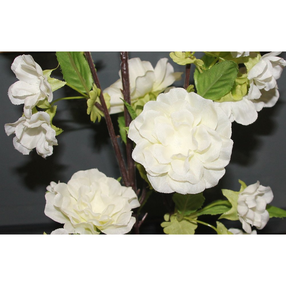 Apfelblütenzweig weiß, 90 cm