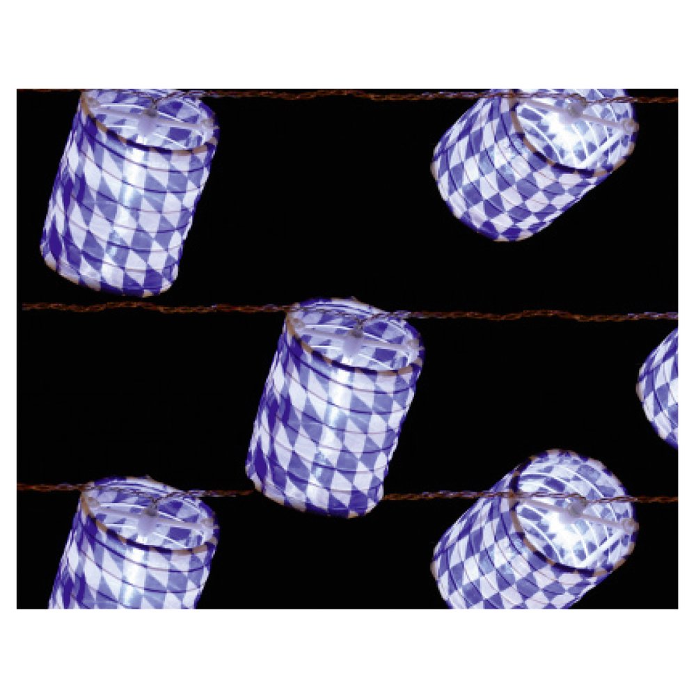 Bayern Rautenlichterkette Lichterkettenset, 3,8 m, 3 m Zuleitung, 20