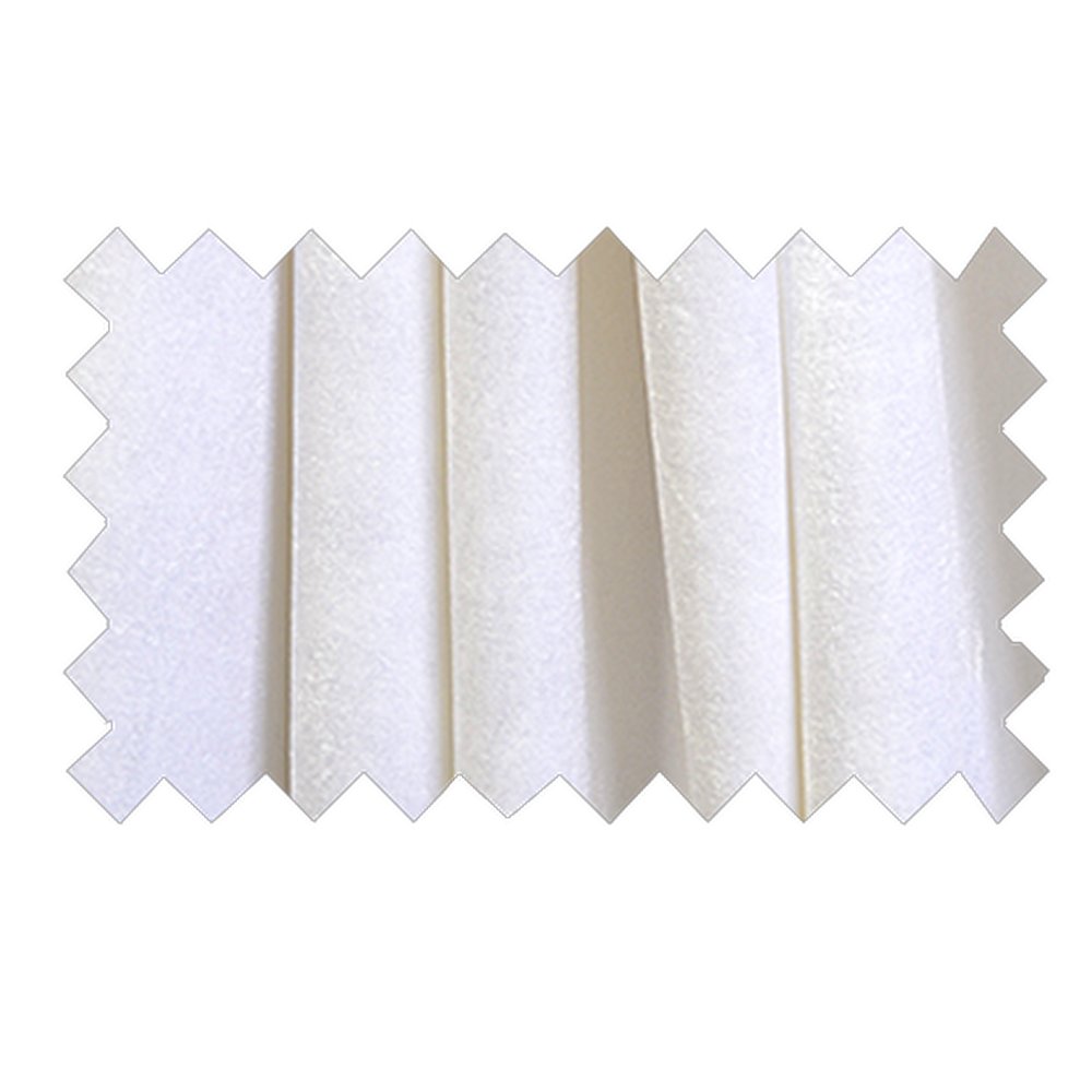 Samt Stoff Chopin weiß, 150 cm breit