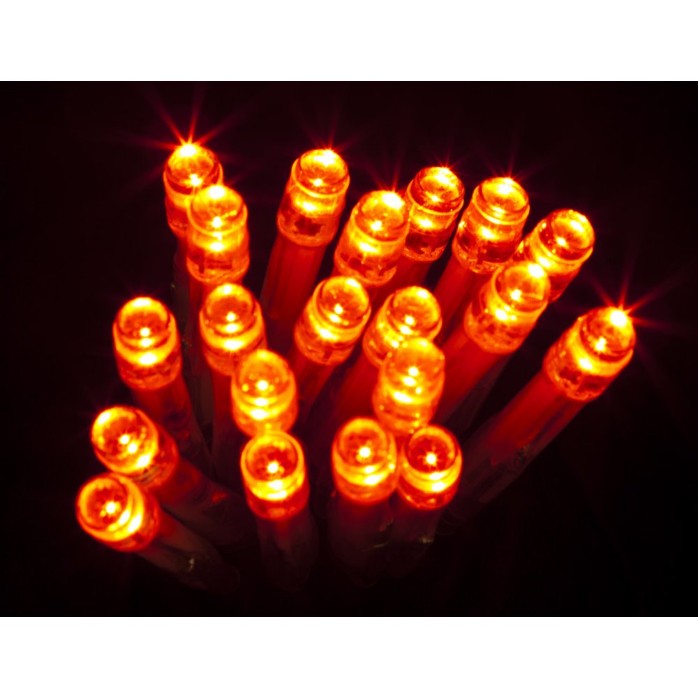 Batterie Lichterkette Blinker rot,1,9 M