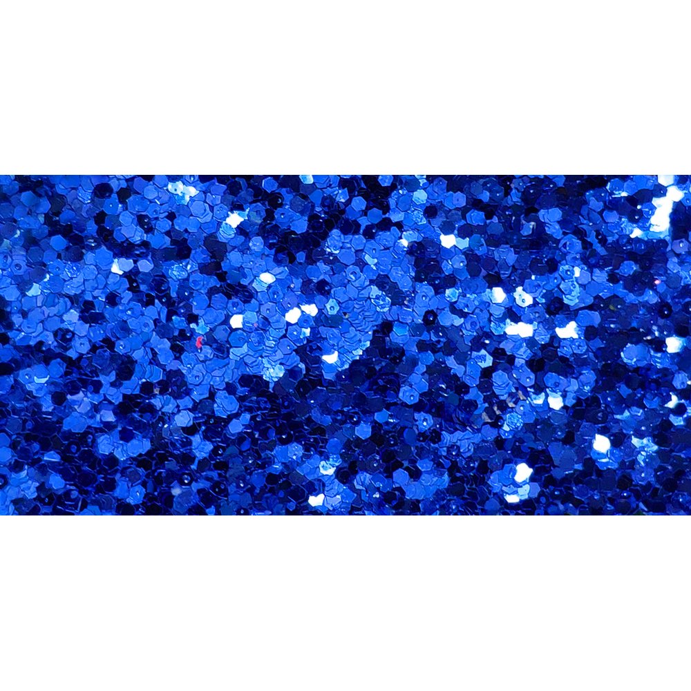 Glitter Fabric blau, 137 cm breit