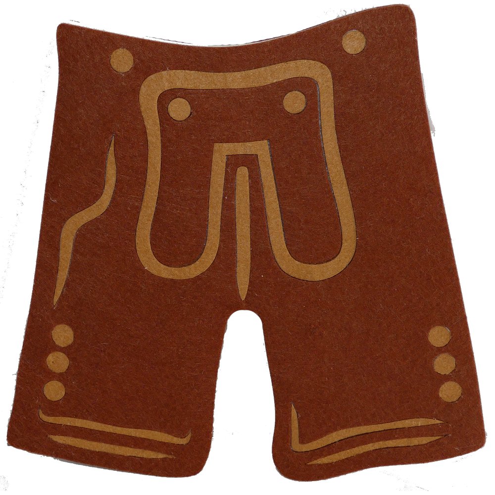 Bayern Bierfest Lederhosen Watte