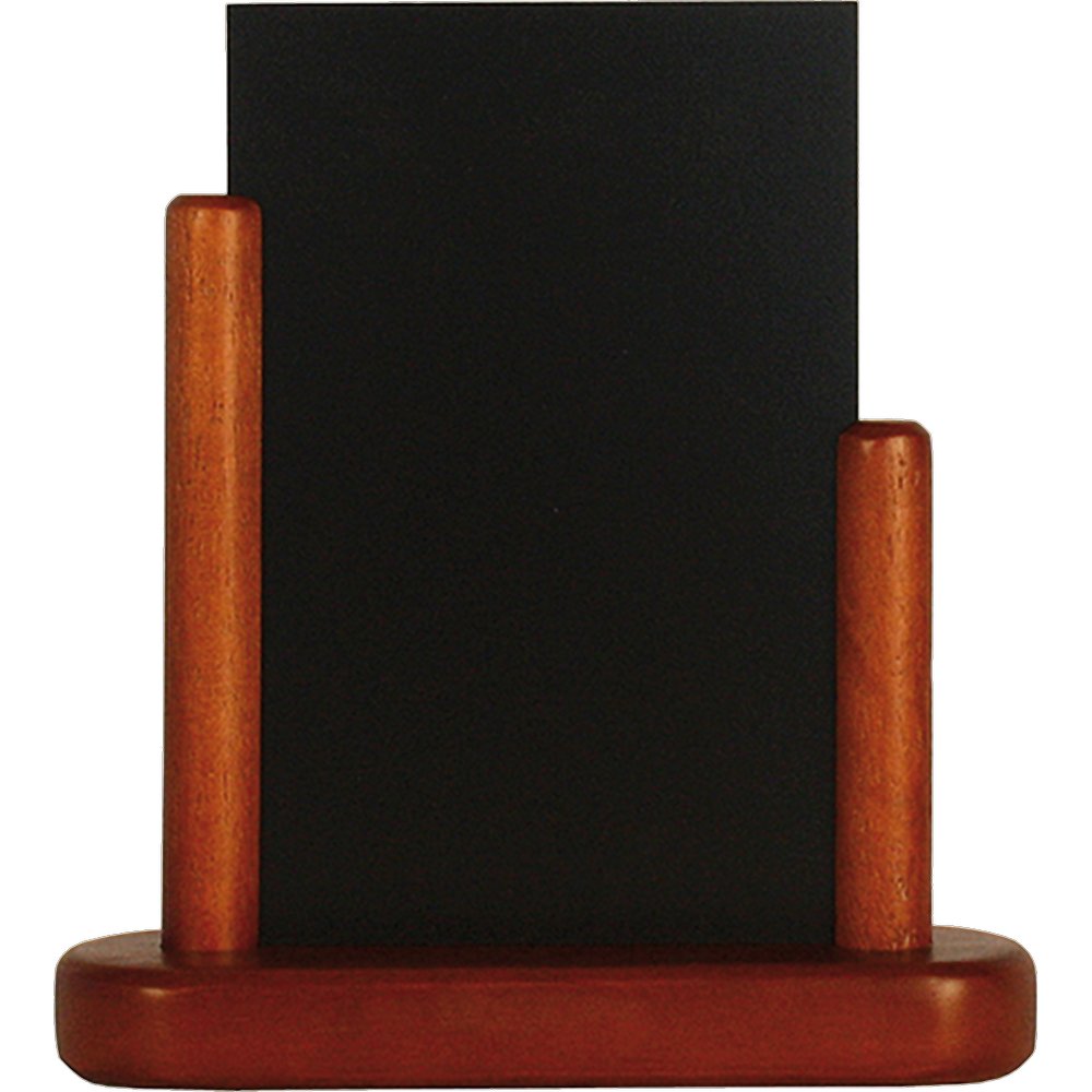 Info-Schiefertafel Elegant mahagoni, DIN A6