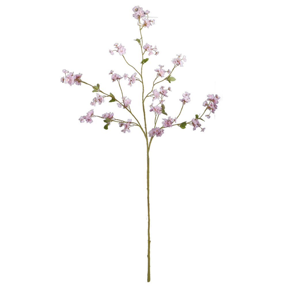 Blütenzweig Spring grün/rosa, 126 cm
