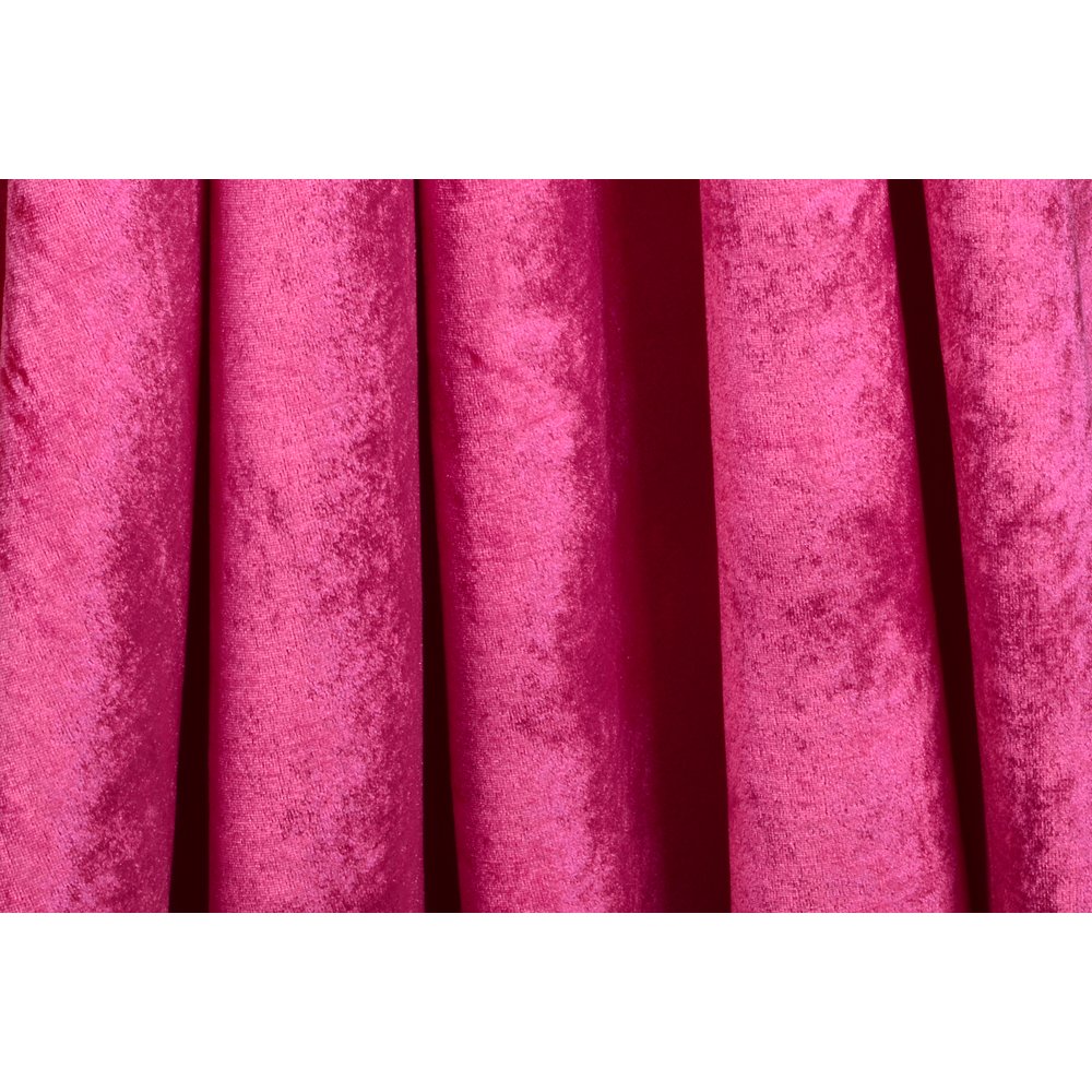 Samt Stoff Chopin pink, 150 cm breit