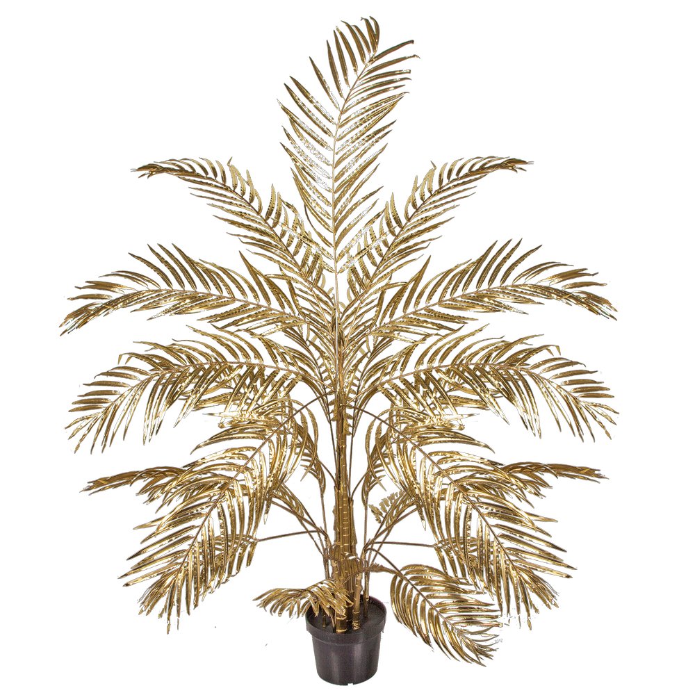 Areca Palme Golden getopft gold, H 145 cm