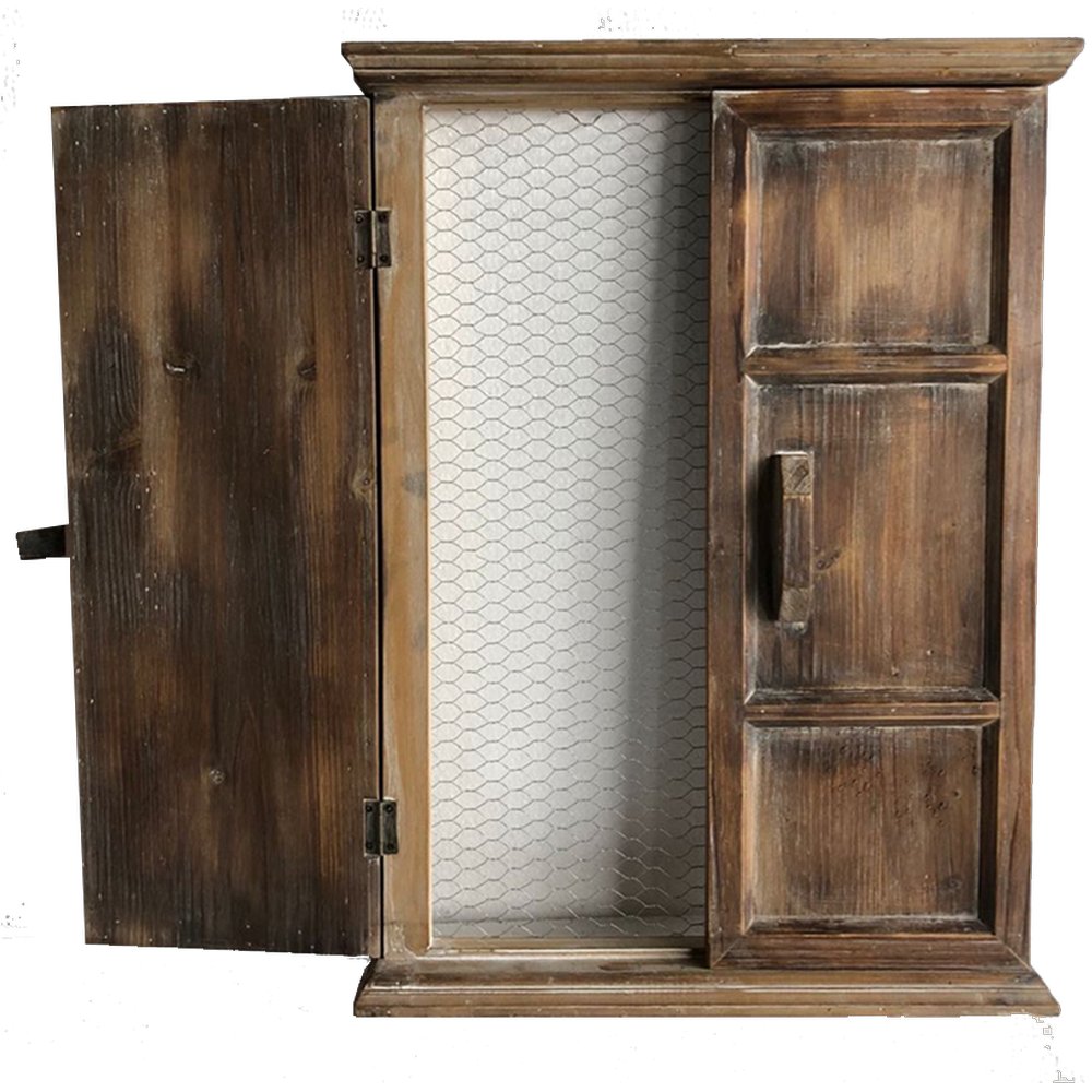 Holzfenster Antik-Art/Vintage, 48 x 66 cm