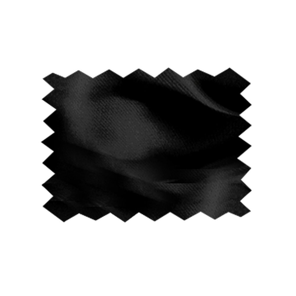 Polyester-Taft FR Stoff schwarz, 150 cm breit, schwer entflammbar