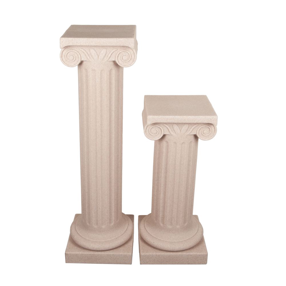 Säule Kunststoff rose Höhe 100 cm