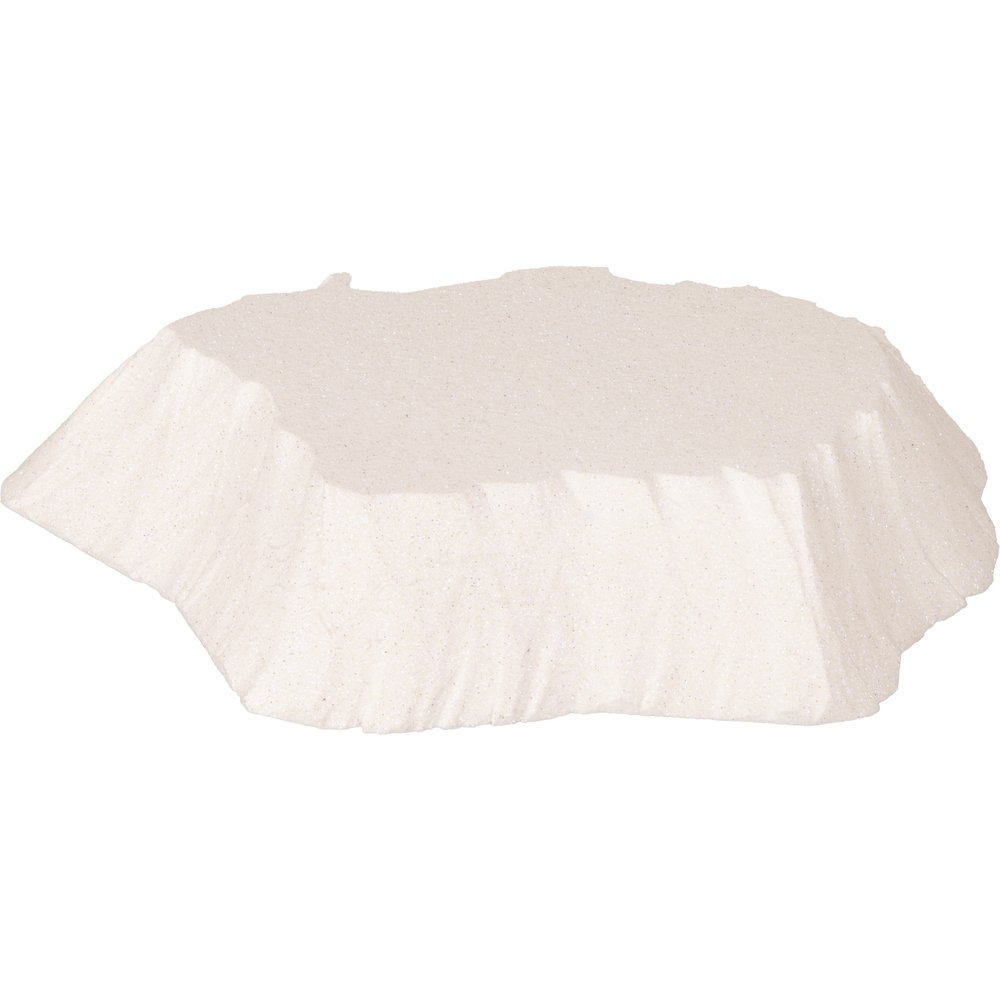 Eisscholle Antarktis + Glitter weiß,39,5 x 26 x H 8 cm