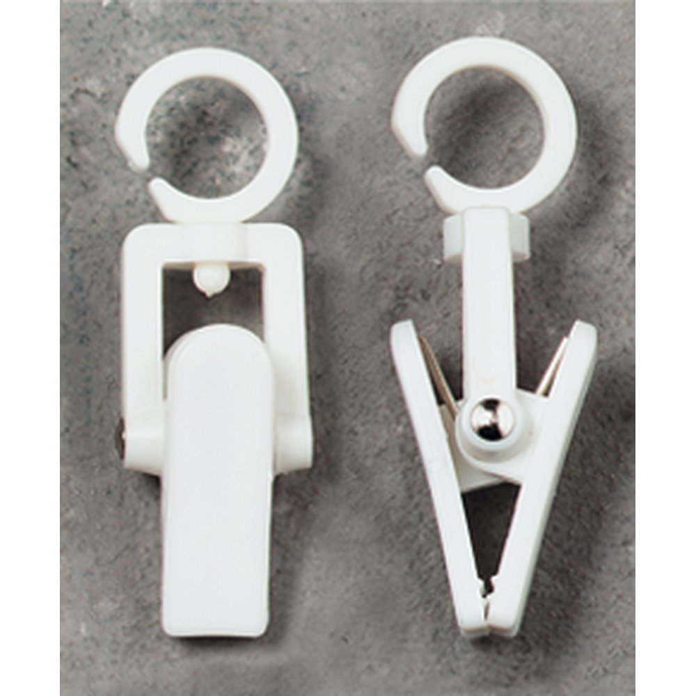 Clever-Clips 100 Stück für Preishalter weiß, 5 cm