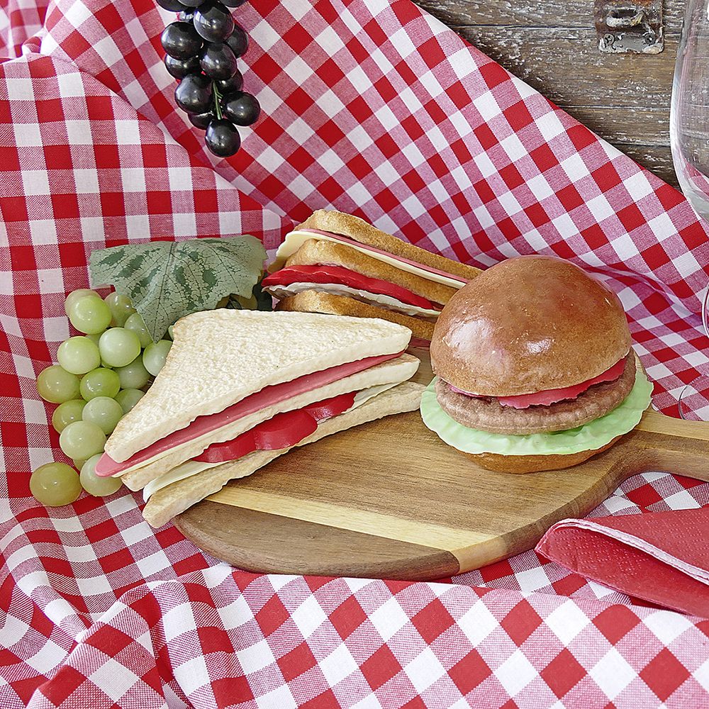 Weintraubenhenkel Attrappe grün, 16 cm