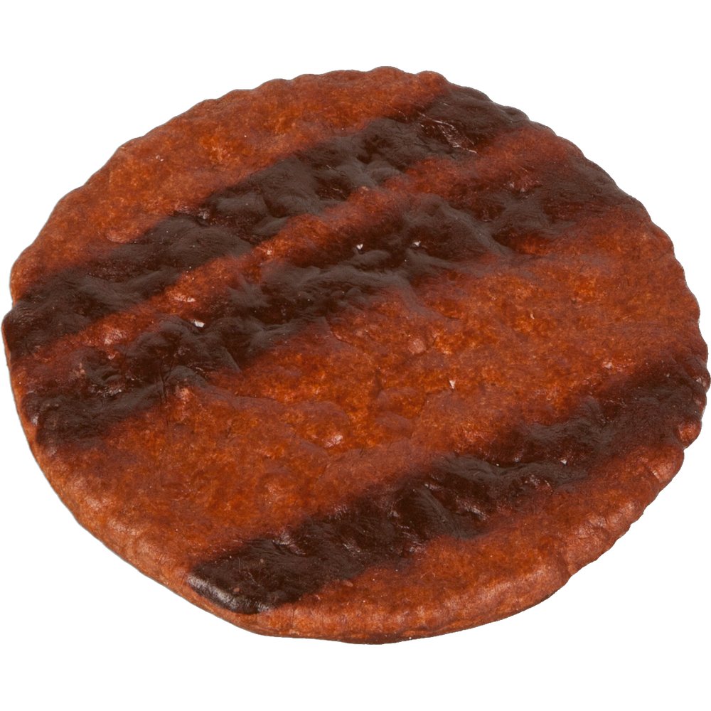 Hamburgerscheiben/Patties 6 Stück gegrillt, Ø 9 cm