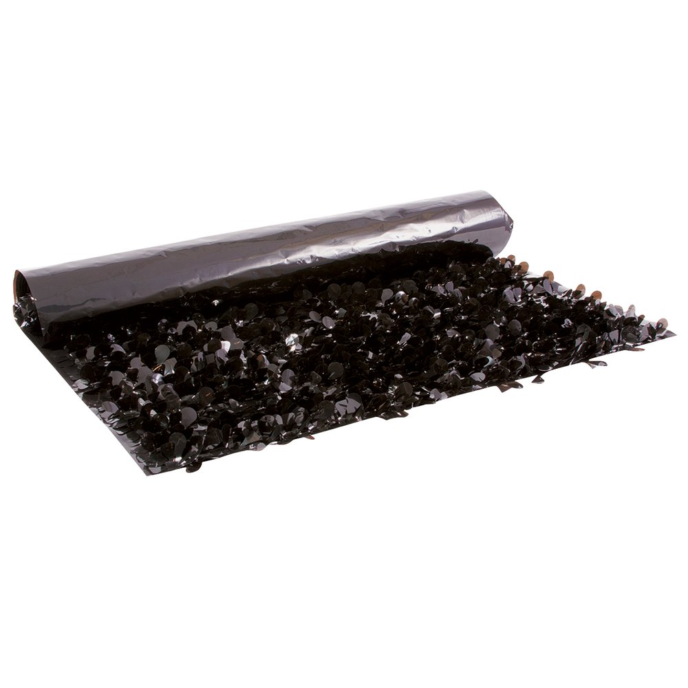 Effektfolie glanz schwarz, B90 cm, lfmtr.