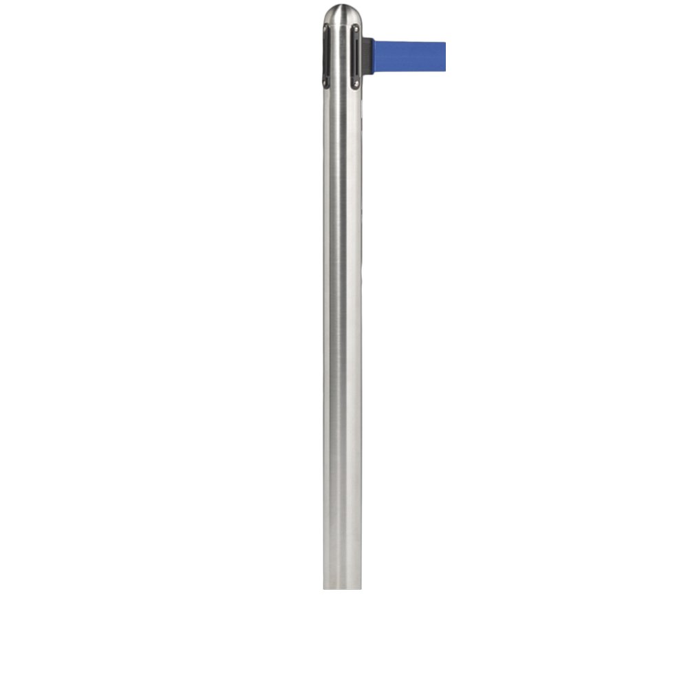 PLS Vario Stange silber, Gurt blau, L 210 cm