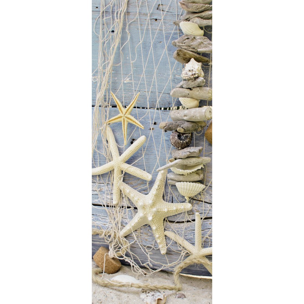 Banner Netz mit Strandgut, 75 x 180 cm