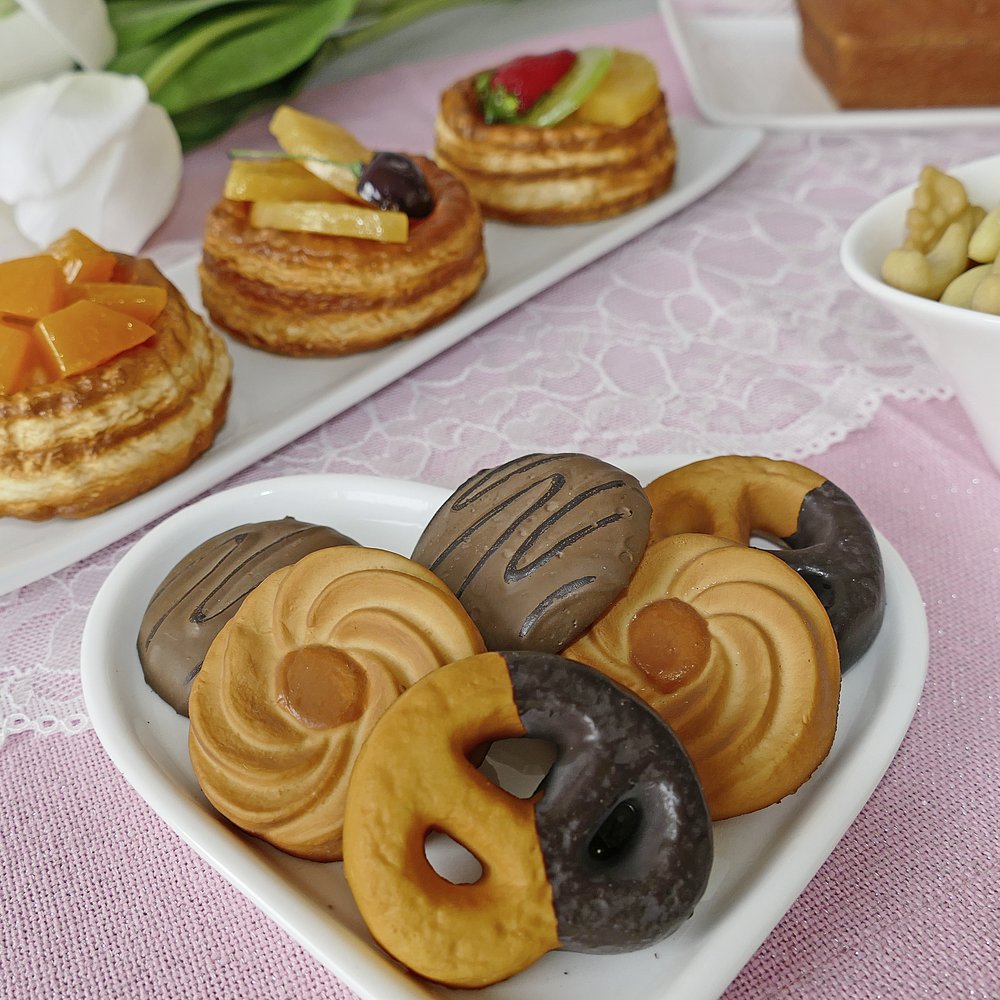 Gebäck-Mix 6 Stück, 5 cm