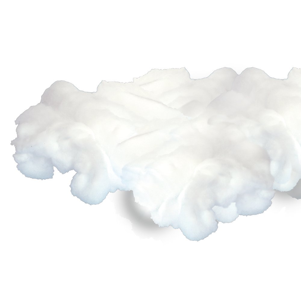 Schneeziehmatte weiß, 5,3 kg, 4 Streifen je 45 cm x 18 m