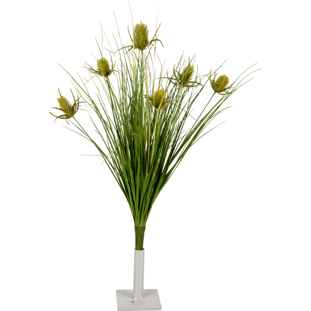 Distel-Grasbusch grün,H 90 cm