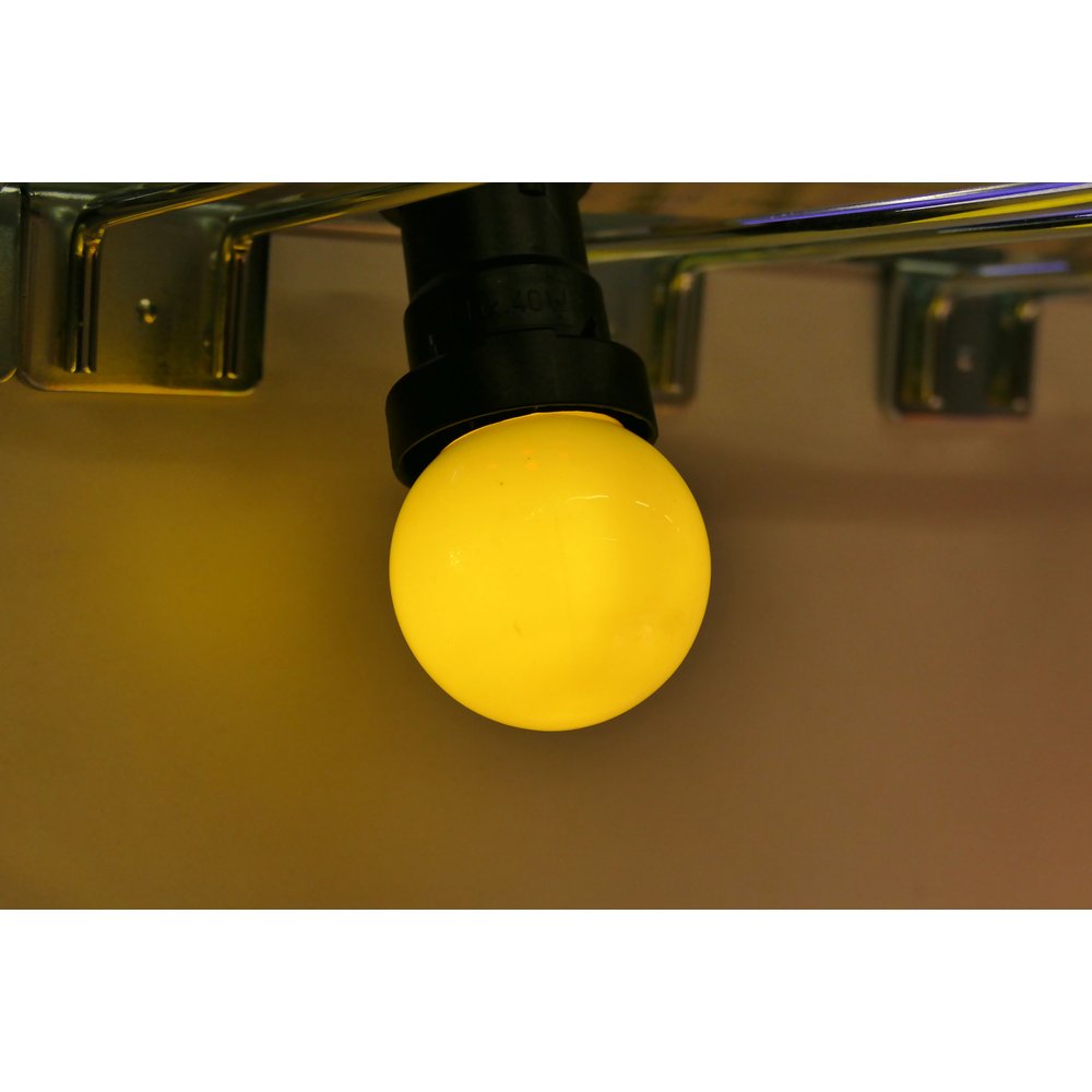 LED-Tropfenlampe matt warmweiss,E 27, 0,4 W