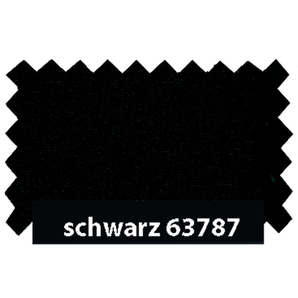 Stoff Trilobe schwarz-glänzend, 145 cm breit