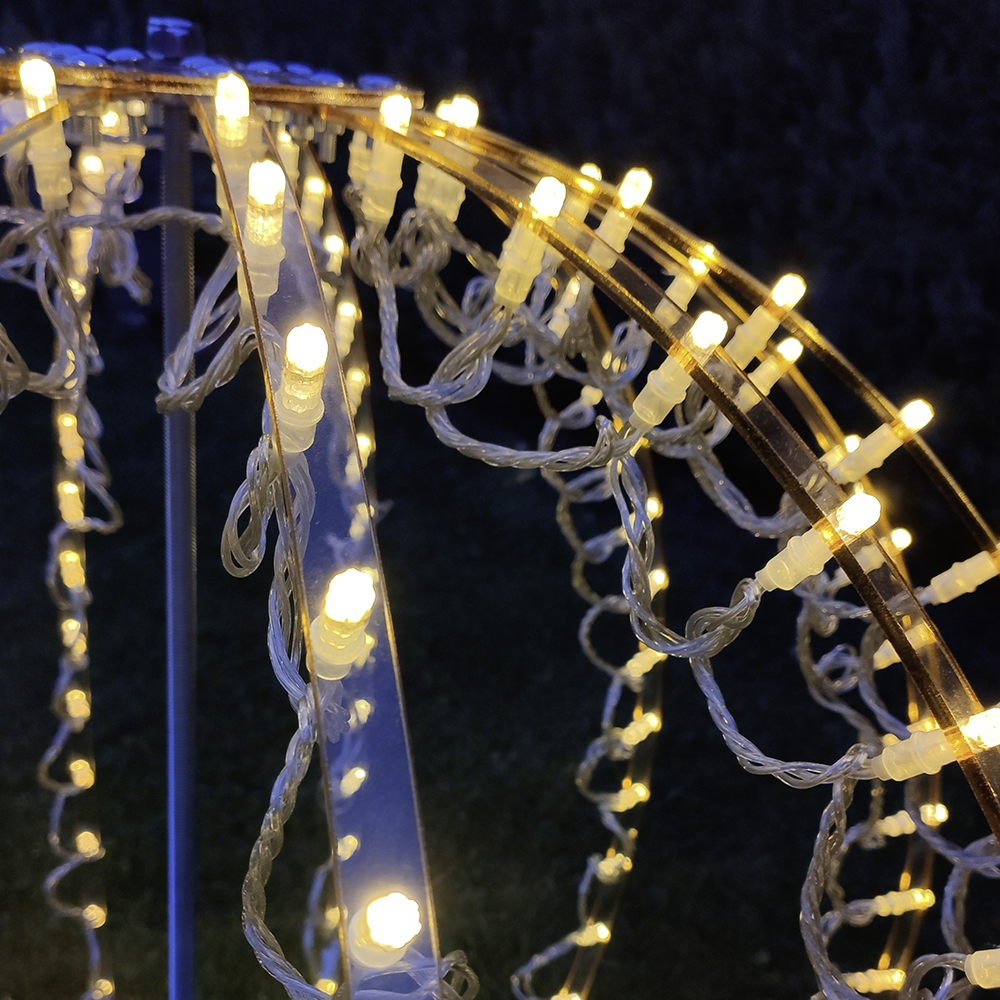 FlexGlassBall 65cm Erdspieß, Ø 65 cm