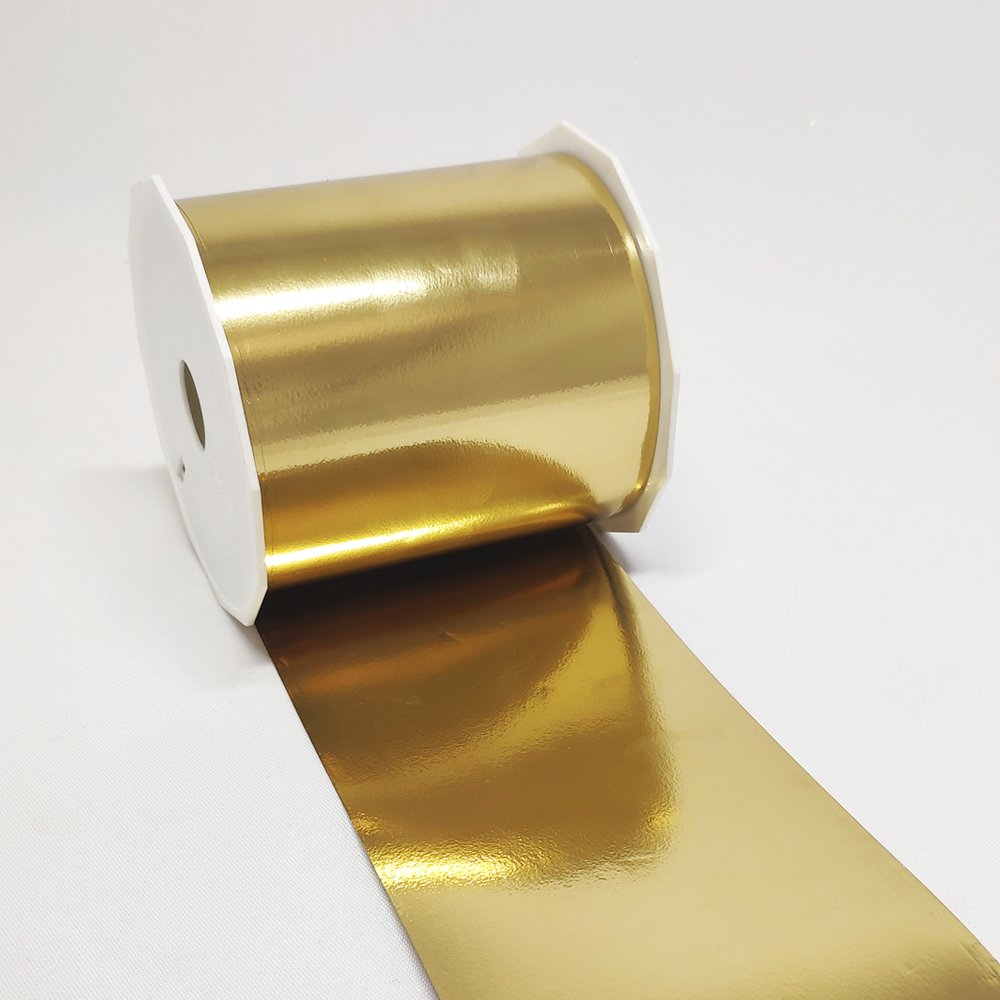 Polyband glanz-gold, 9 cm x 25 m