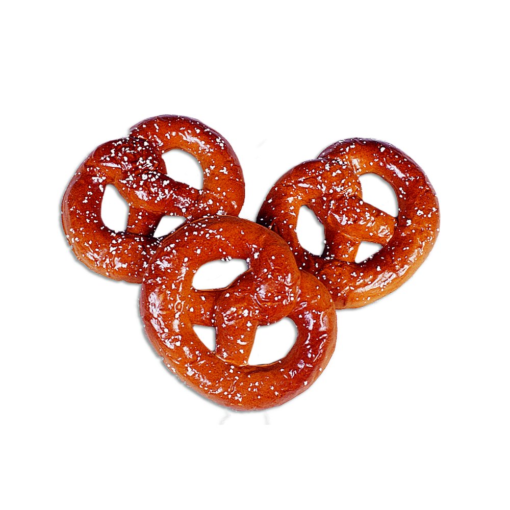 Brezel, Kunststoff, 12 x 10 cm