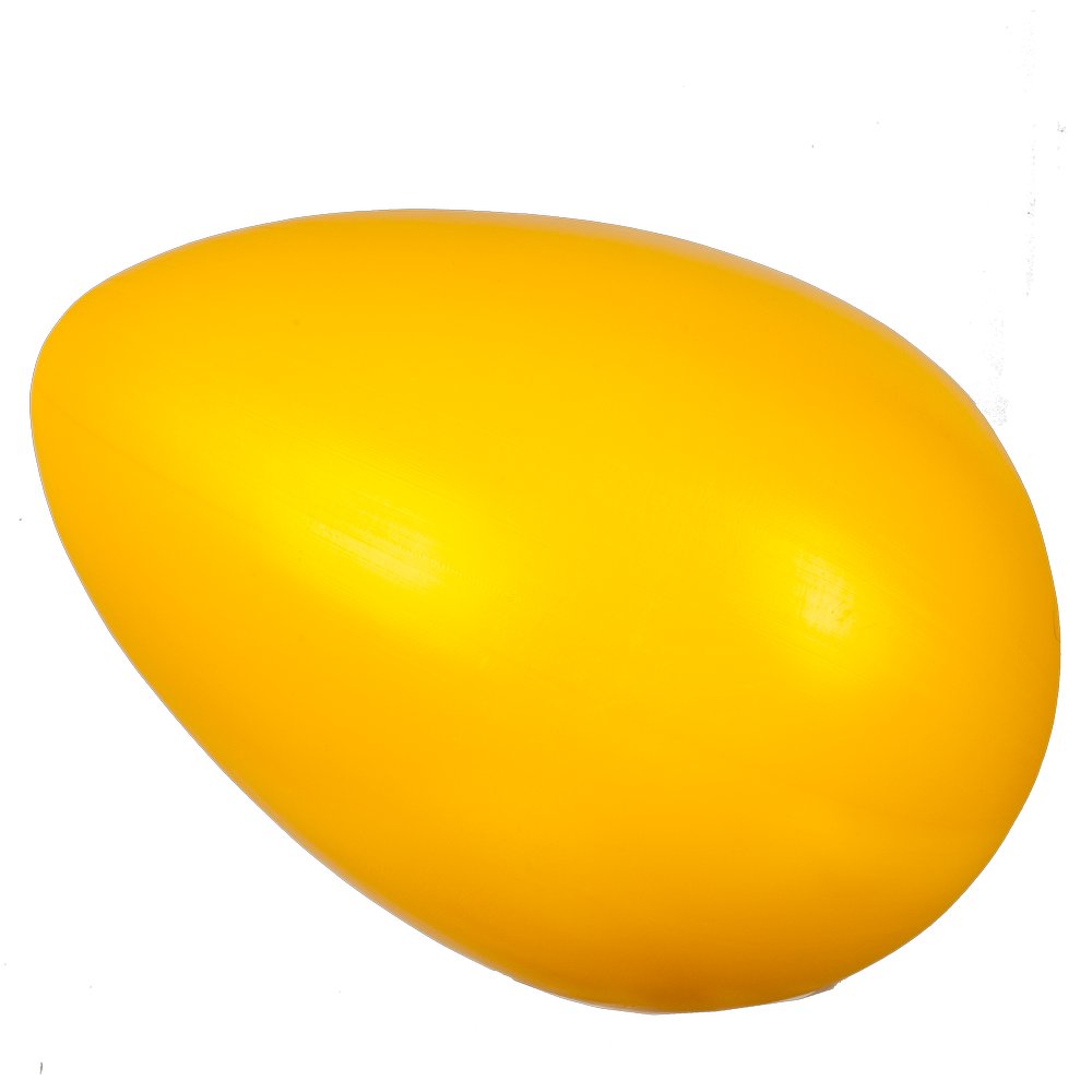 Ei aus Kunststoff gelb, 30 cm