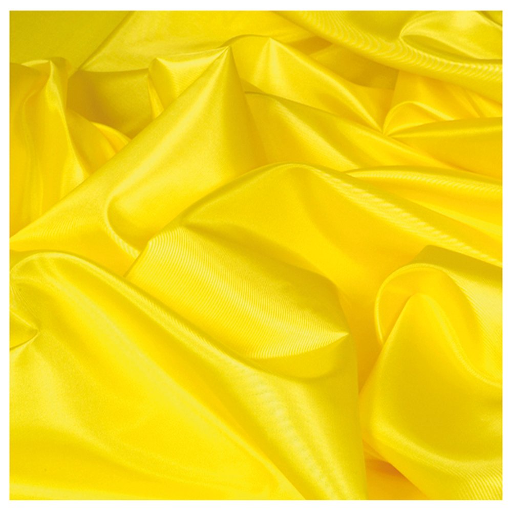 Polyester-Taft Stoff gelb, 150 cm breit
