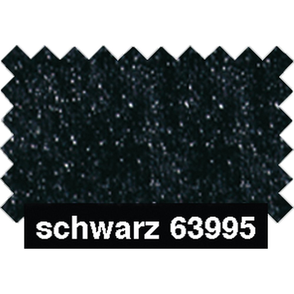 Panne Samt Stoff schwarz, 150 cm breit