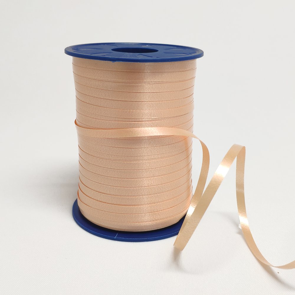 Ringelband apricot, 5 mm x 500 m